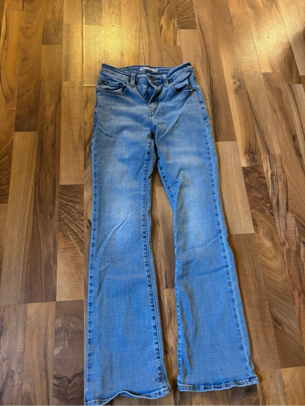 Signature by Levi Strauss Light Wash Flared Jeans